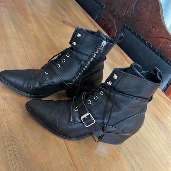 Allsaints Combat Boots - Picture 2 of 7